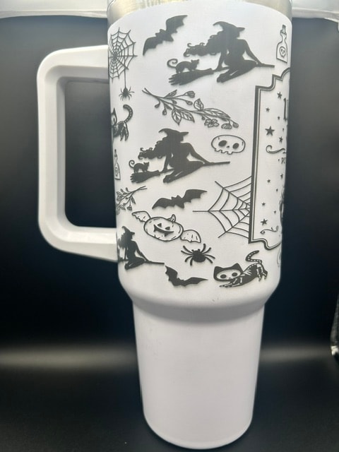 Halloween Scene Tumbler