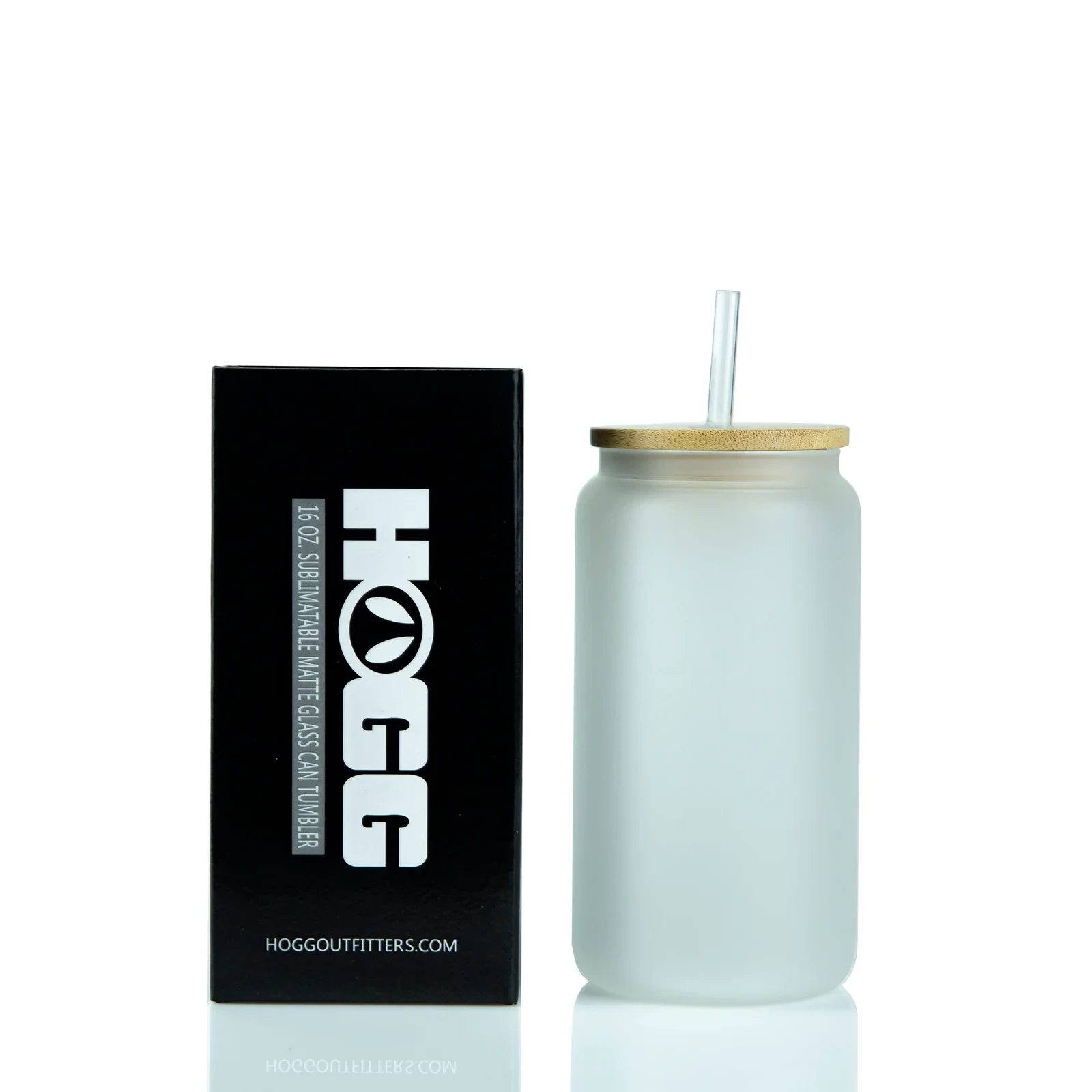 16oz matte glass